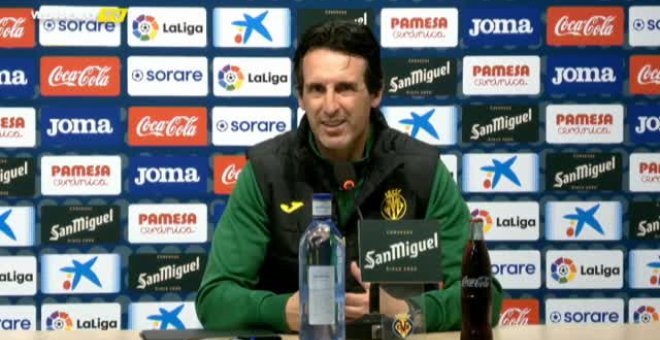 Emery: "Somos ambiciosos, queremos ver como rendimos ante un rival como el Real Madrid"