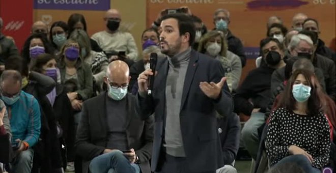 Garzón recuerda a Casado que termina la campaña sin haber visitado una macrogranja