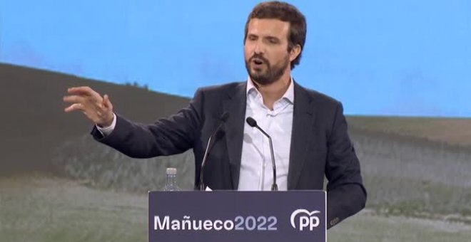 Casado: "No hay alternativa, o PP o la ruina"