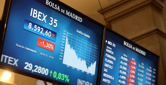 Las Bolsas europeas se resienten de la tensión en Ucrania y caen un 2% de media