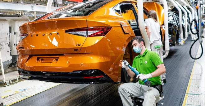 El Skoda Enyaq Coupé eléctrico arranca su producción en la República Checa