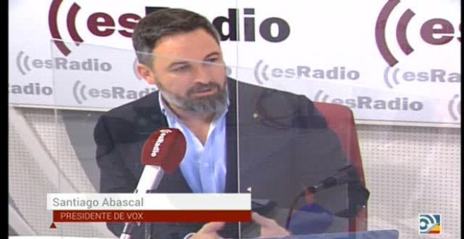 Abascal: "Espero que el PP no esté mirando a Bildu y a Bruselas a la hora de decidir sus pactos"