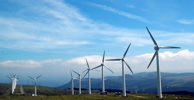 Iberdrola espera que el parque eólico del Escudo funcione dentro en un año