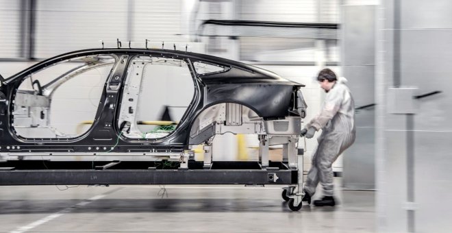 La clave "secreta" del Polestar 5 será un nuevo chasis de aluminio pegado