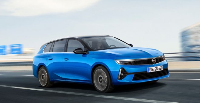 Opel Astra-e Sports Tourer: la carrocería familiar también tendrá versión eléctrica