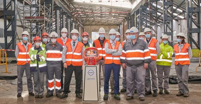 Comienzan las obras de la nueva línea de moldeo de Nissan en Los Corrales