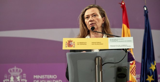 Victoria Rosell pide un esfuerzo a los jueces para que prohíban a los padres maltratadores visitar a sus hijos