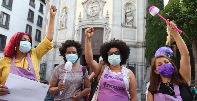 Colectivos sociales se lanzan a las calles para reclamar la regularización de personas migrantes en España