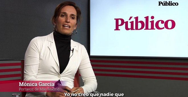 Vídeo|| Mónica García, sobre Isabel Díaz Ayuso