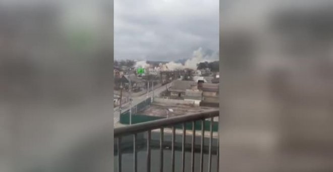 Se rompe el alto el fuego que trataba de asegurar el corredor humanitario en el este de Ucrania