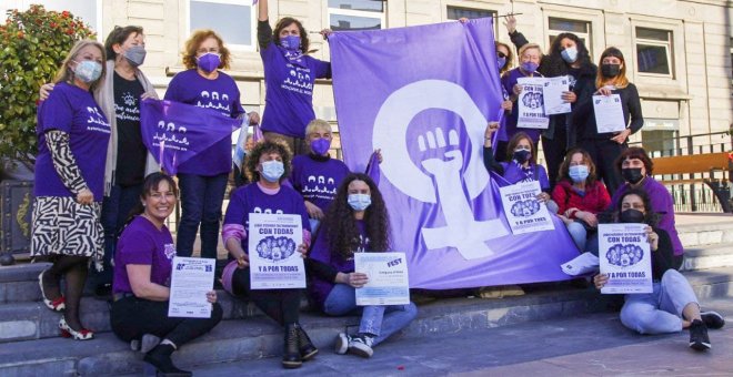 Las feministas asturianas llaman a la participación en el 8M