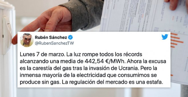 "¿De verdad no se puede hacer nada?": indignación por el precio de la luz, a rebufo del gas