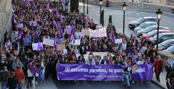 Toledo se manifiesta este 8 de marzo a dos voces por discrepancias sobre el lugar a ocupar tras la pancarta