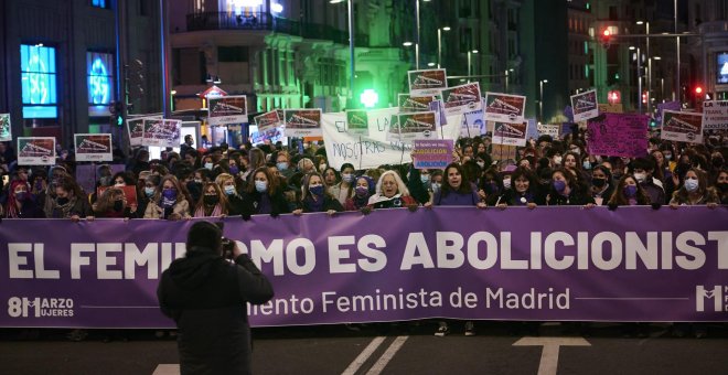 Las manifestaciones y actos para reivindicar igualdad real este 8M, en imágenes