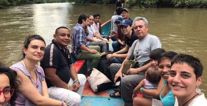 La Delegación Asturiana de Derechos Humanos recorre Colombia