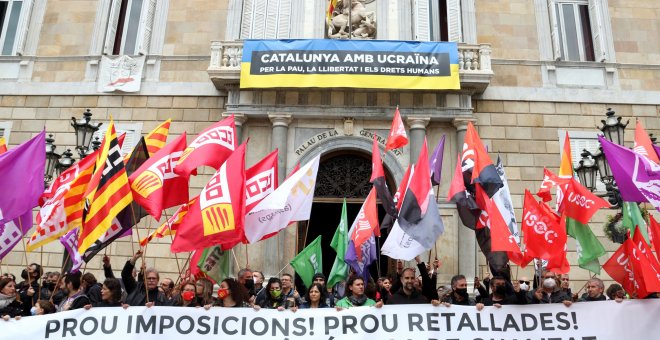 Tercer dia de vaga i mobilitzacions multitudinàries del sector educatiu