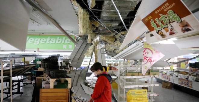 Miles de personas siguen sin agua y sin luz dos días después del terremoto en Japón