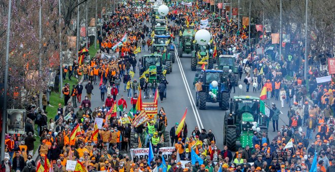 El mundo rural se manifiesta por su futuro: "La supervivencia del campo es de todos"