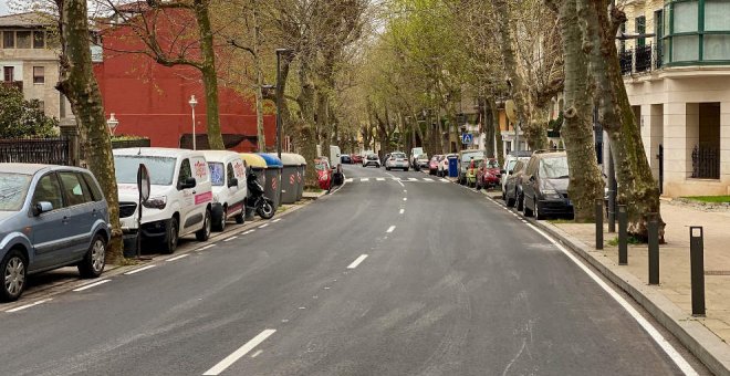 Finaliza el asfaltado del Paseo Menéndez Pelayo de Santander