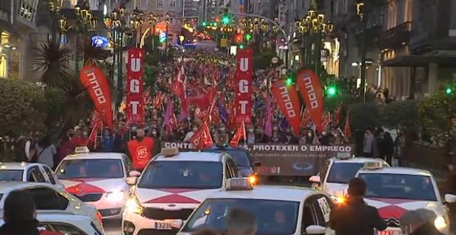 Protestas por toda España contra los precios de la energía