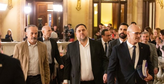 El Tribunal Constitucional desestima los recursos presentados por Oriol Junqueras y Raül Romeva