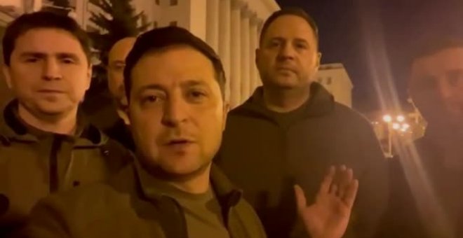 Zelensky, símbolo de la resistencia ucraniana en el mundo