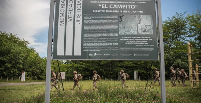 Piden cadena perpetua para los represores por los vuelos de la muerte en Campo de Mayo durante la dictadura argentina