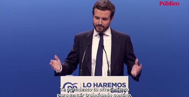 VÍDEO | Casado deja su escaño y abandona la política: "Lo mejor es que dé un paso al lado"