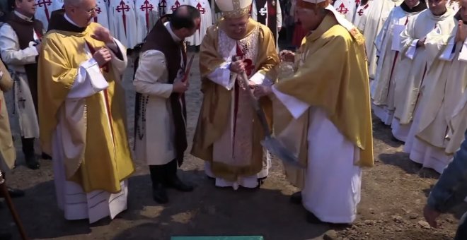 El Ayuntamiento del PP de Sevilla la Nueva aprueba la primera fase de la 'ciudad religiosa' de los Heraldos del Evangelio