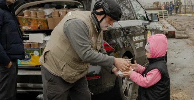 El chef José Andrés relata en las redes sociales su periplo solidario por Ucrania