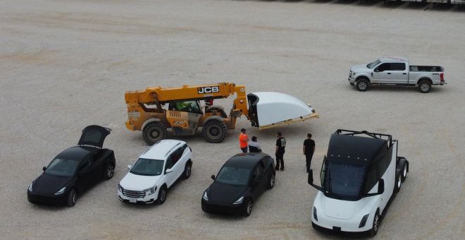 La nueva gigafactoría de Tesla en Texas echa a andar y esta imagen es la prueba