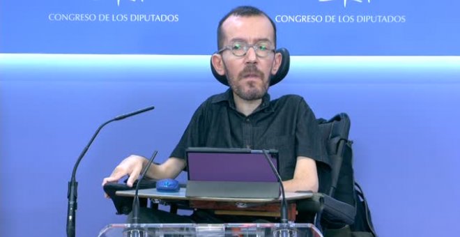 Echenique: "Tienen que 'rodar cabezas' si ha habido ilícitos cometidos desde las estructuras del Estado"