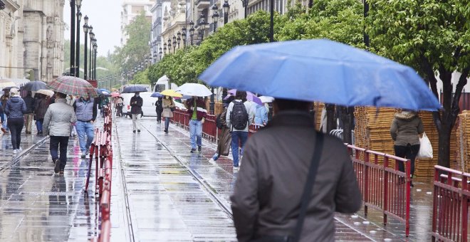 Las lluvias y el viento activan la alerta en 12 comunidades