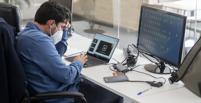 El Gobierno llama a promover el teletrabajo y que el uso de las mascarillas sea consensuado con los trabajadores