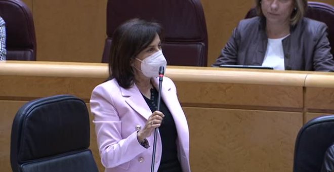 Margarita Robles: "El Gobierno actúa cumpliendo escrupulosamente la legalidad"