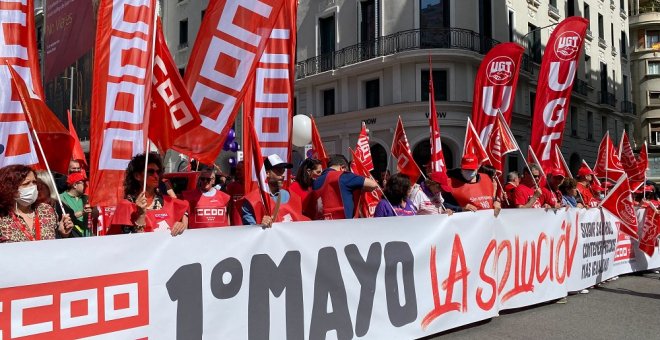 Así ha sido la manifestación del Día Internacional de los Trabajadores y Trabajadoras