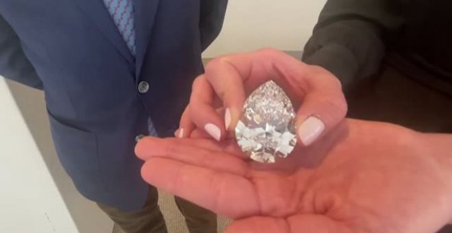 Christie's  subastará el diamante blanco más grande que han tenido a la venta que podría alcanzar los 30 millones de dólares