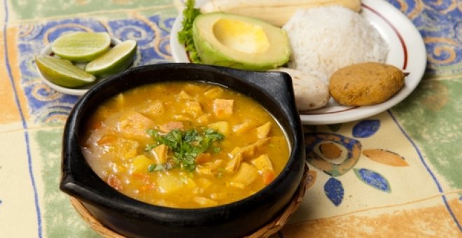 Pato confinado - Receta de mondongo colombiano: sopa de callos y cerdo