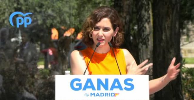 Ayuso carga contra Sánchez por alimentar el "victimismo" de los nacionalistas