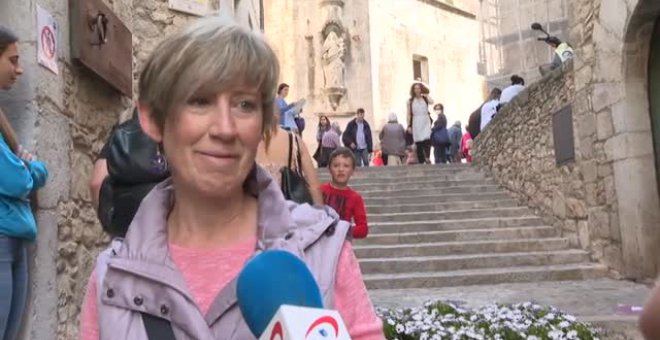 Tiempo de flores en las calles de Girona con una explosión de aromas y colores