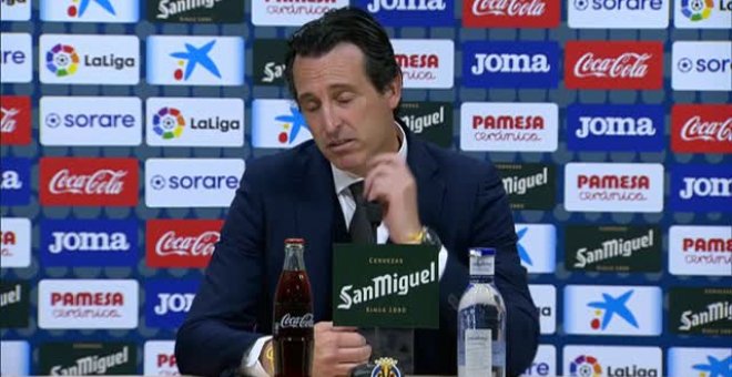 Emery, sobre el arbitraje: "Nos han perjudicado en todo"