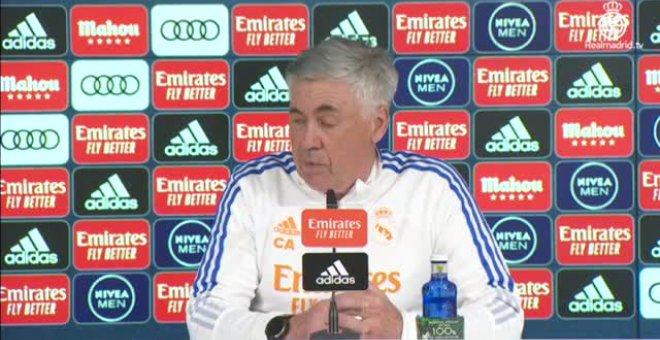 Ancelotti: "Haaland es un gran jugador pero me quedo con mi plantilla"