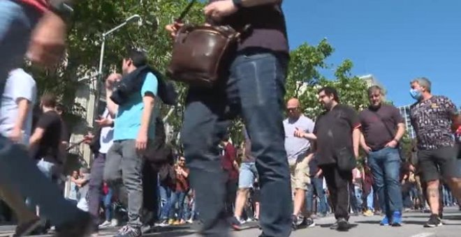 Los trabajadores de Nissan vuelven a las calles de Barcelona