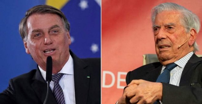 Vargas Llosa lo ha vuelto a hacer: a favor de Bolsonaro contra Lula