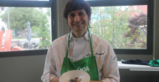 Masterclass del chef Sergio Bastard en las Jornadas 'Noja en su Tinta'