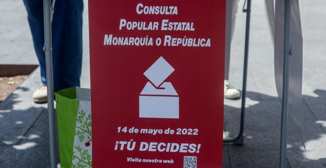 Un 93% de los participantes en la consulta quieren república frente al 5% que elige monarquía