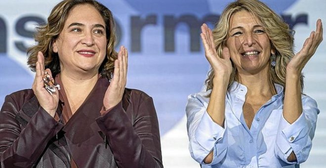 Yolanda Díaz respalda la decisión de Colau y le ofrece su apoyo en campaña: "Es una alcaldía de referencia"