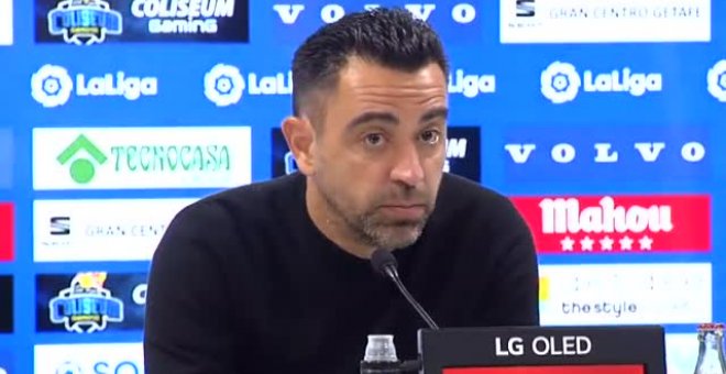 Xavi: "Hemos hecho el mínimo exigible y el año que viene tenemos que competir por títulos"