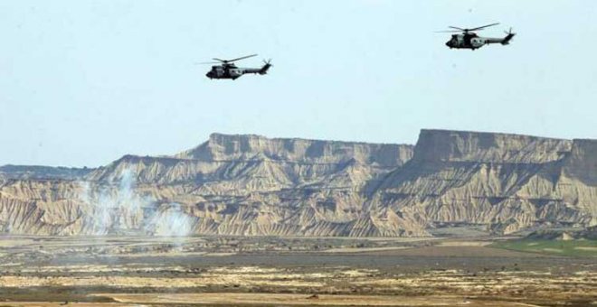 ¿Desaparecerá el polígono de tiro de las Bardenas?