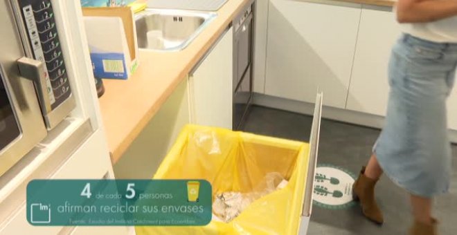 Cuatro de cada cinco personas ya recicla en casa